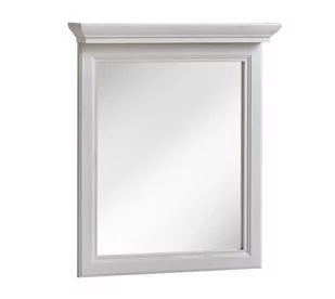 Nowoczesne lustro łazienkowe, Palace, 65x11x76 cm, biały - Lustra - miniaturka - grafika 1