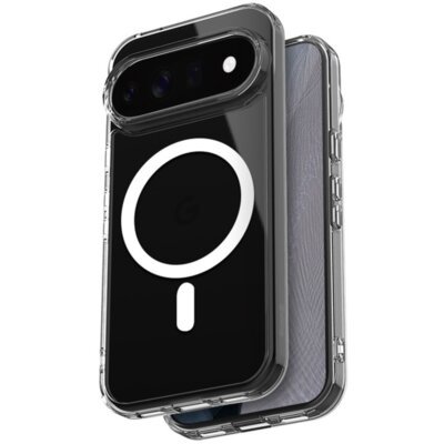 Etui CRONG Hybrid Clear Magnetic MagSafe do Google Pixel 11 Pro XL Przezroczysty