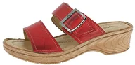 Klapki i japonki damskie - Andrea Conti Klapki damskie, czerwone, 37 EU, Rot, 37 eu - miniaturka - grafika 1