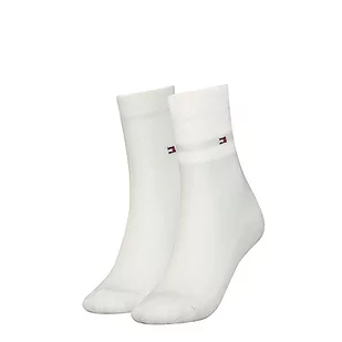 Tommy Hilfiger Skarpety damskie CLSSC (2 sztuki), Off White, 39-42 EU - Skarpetki damskie - miniaturka - grafika 1