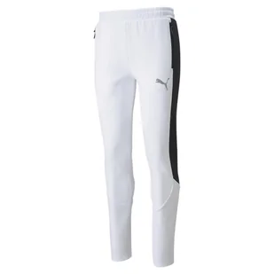 Spodnie dresowe męskie Puma Evostripe białe 84740402-M - Dresy męskie - miniaturka - grafika 1
