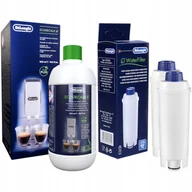 Akcesoria i części do ekspresów do kawy - Zestaw: 2X Filtr + Odkamieniacz Delonghi De Longhi - miniaturka - grafika 1
