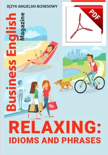RELAXING: IDIOMS AND PHRASES - Książki do nauki języka angielskiego - miniaturka - grafika 1