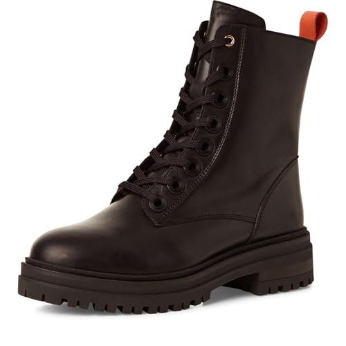 Marco Tozzi Damskie 2-26216-43 modne kozaki, Black Nappa, 36 EU, Czarna papka, 36 EU