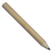Kredki, ołówki, pastele i pisaki - Krótki Ołówek, Brązowy - miniaturka - grafika 1