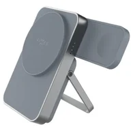 Powerbanki - Powerbank FIXED MagZen 5 Stand 5000 mAh 20W Szary - miniaturka - grafika 1