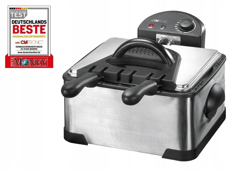 Frytkownica Duża Frytownica XXL Mocna Olejowa Clat