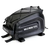 Sakwy rowerowe - Torba rowerowa na bagażnik WILDMAN GD5 Czarny - miniaturka - grafika 1