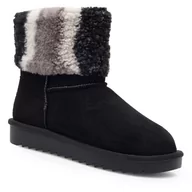 Buty dla dziewczynek - Śniegowce Beverly Hills Polo Club CS5928-03(III)DZ Czarny - miniaturka - grafika 1