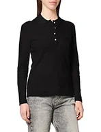 Koszulki i topy damskie - Lacoste Damska koszulka polo, Noir, 38 PL - miniaturka - grafika 1