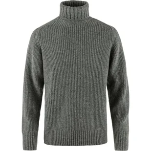 Fjallraven 87072-020-999 Övik Roller Neck Sweter M Bluza Męska Szary-Melanż Rozmiar M - Swetry męskie - miniaturka - grafika 1