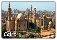 Magnesy - EGIPT - Meczet - Kair - Stolica - Magnes na lodówkę - miniaturka - grafika 1