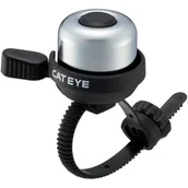 Dzwonki do roweru - Dzwonek rowerowy CATEYE PB-1100P-1 Czarno-srebrny - miniaturka - grafika 1