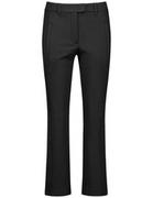 Spodnie damskie - GERRY WEBER KIR꞉STY CITYSTYLE z lamowanymi kieszeniami Czarny 34/XS - miniaturka - grafika 1
