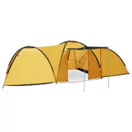 Namioty - vidaXL Namiot turystyczny 8 osobowy iglo żółty 92232 Darmowa dostawa 92232 - miniaturka - grafika 1