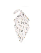 Rożki i beciki - Bonjour Cherie Otulacz bambusowy 100x110cm Traktory - miniaturka - grafika 1