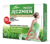 Odchudzanie i oczyszczanie - Colfarm Młody jęczmień 250mg 60 szt. - miniaturka - grafika 1