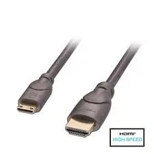 Lindy 41040 Kabel cyfrowy (typu C) mini mini Kabel HDMI -0.5 m - Kable - miniaturka - grafika 1