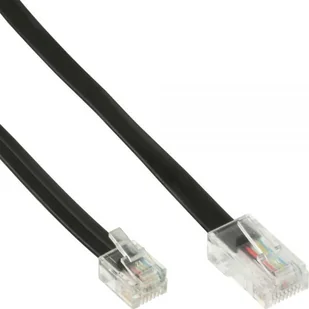 InLine Kabel RJ45 - RJ11 8P4C - 6P4C męski - męski 10m 18867 - Kable miedziane - miniaturka - grafika 1