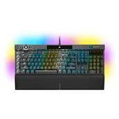 Klawiatury - Klawiatura Gamingowa Corsair K100 RGB, Corsair OPX, LED RGB - Czarna - miniaturka - grafika 1