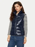Kurtki damskie - Tommy Jeans Kurtka puchowa DW0DW19390 Granatowy Regular Fit - miniaturka - grafika 1