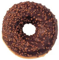 Zdrowa żywność - Vandemoortele Donut Z Polewą Czekoladową 55 G - miniaturka - grafika 1