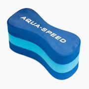 Pływanie - Aqua Speed Deska do pływania Ósemka "3" Junior 01 niebieska 149 - miniaturka - grafika 1