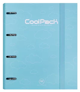 Patio Segregator A4 4R Coolpack Pastel z kartkami niebieski - Segregatory - miniaturka - grafika 1