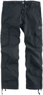 Spodnie męskie - spodnie bojówki ALPHA INDUSTRIES - JET PANT BLACK-33 - miniaturka - grafika 1