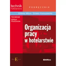 Organizacja pracy w hotelarstwie Podręcznik - Podręczniki dla szkół zawodowych - miniaturka - grafika 1