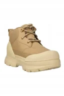 Botki damskie - UGG BEŻOWE BOTKI DAMSKIE SZNUROWANIE ZA KOSTKĘ 40 JŻB - miniaturka - grafika 1