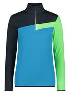 Bluzy damskie - CMP Bluza polarowa w kolorze niebiesko-antracytowo-zielonym - miniaturka - grafika 1