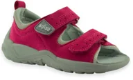 Buty dla dziewczynek - Dziecięce sandałki dla dziewczynki Befado 721P003 Fuksja - miniaturka - grafika 1