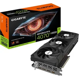 Gigabyte GeForce RTX 4070 Ti SUPER Windforce Max OC 16GB GDDR6X (GV-N407TSWF3MAX OC-16GD) - Karty graficzne - miniaturka - grafika 1
