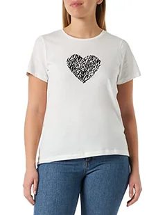 ICHI T-shirt damski, 114201/Cloud Dancer, L - Koszulki i topy damskie - miniaturka - grafika 1