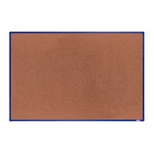 Tablice i flipcharty - boardOK Tablica korkowa boardOK, 180x120 cm, niebieska aluminiowa rama VOK180120-3200 - miniaturka - grafika 1