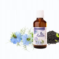 Zdrowa żywność - FLOS Olej z CZARNUSZKI Tłoczony na Zimno 50ml - miniaturka - grafika 1
