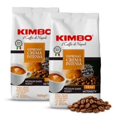 Kawa - Kawa ziarnista Crema Intensa zestaw 2x1kg - Kimbo - miniaturka - grafika 1