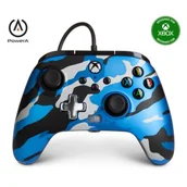 Kontrolery do Xbox - POWERA Xbox One Enhanced Metalic Blue Como (1518911-01) - miniaturka - grafika 1