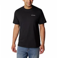 Odzież trekkingowa damska - Koszulka Turystyczna Męska Columbia North Cascades Short Sleeve T-Shirt - miniaturka - grafika 1