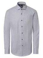 Koszule męskie - BOSS Koszula męska Mężczyźni Slim Fit Bawełna niebieski|biały|czarny|wielokolorowy wzorzysty, 42 - miniaturka - grafika 1
