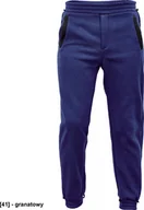 Odzież robocza - CERVA CREMORNE dres - męskie spodnie dresowe, elastyczna talia, ściagacze przy nogawkach, 55% bawełna, 45% poliester - granatowy M - miniaturka - grafika 1