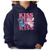 Bluzy dla dziewczynek - BLUZA DZIECIĘCA STITCH ANGEL ANDZIA KISS 122-128 CHŁOPIĘCA DZIEWCZĘCA - miniaturka - grafika 1