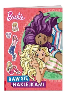 Książka dla dzieci Barbie Baw się naklejkami STJ-1103 - Książki edukacyjne - miniaturka - grafika 4
