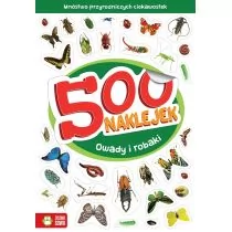 OWADY I ROBAKI 500 NAKLEJEK Opracowanie zbiorowe - Książki edukacyjne - miniaturka - grafika 1