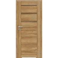 Drzwi wewnętrzne - Drzwi wewnętrzne łazienkowe z podcięciem wentylacyjnym Tabas 2 Dąb Grenada 70 prawe - miniaturka - grafika 1