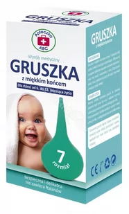 Gruszka z miękkim końcem 7 x 1 szt abc - Suplementy diety - miniaturka - grafika 1