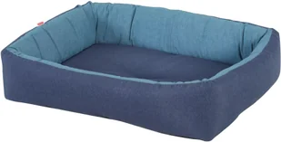ZOLUX Legowisko prostokątne dla psa ONE INDIGO 75 cm niebieskie - Legowiska dla psów - miniaturka - grafika 1