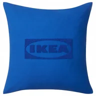 Poszewki na poduszki - IKEA AURTIENDE Poszewka dekoracyjna na poduszkę niebieski 50x50 cm Bawełna - miniaturka - grafika 1