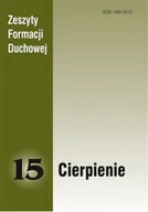 Religia i religioznawstwo - Zeszyty Formacji Duchowej nr 15 Cierpienie - miniaturka - grafika 1